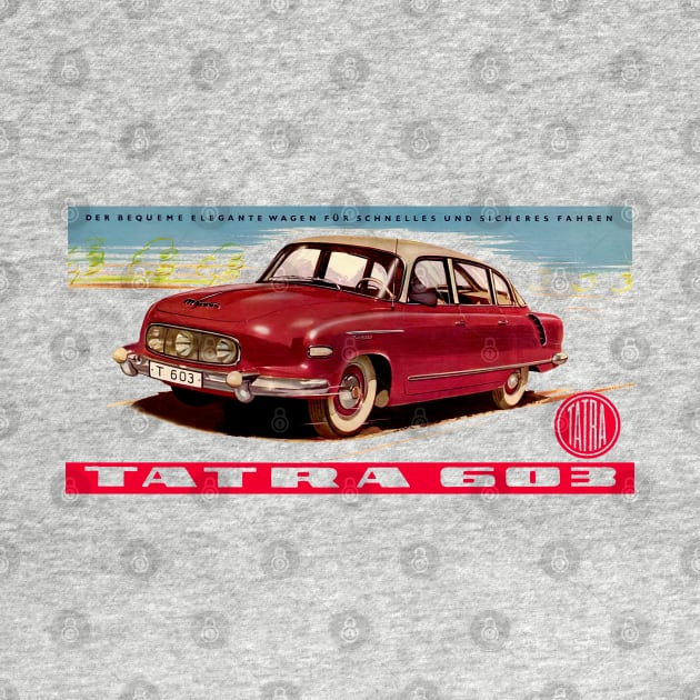 TATRA 603 - advert by Throwback Motors